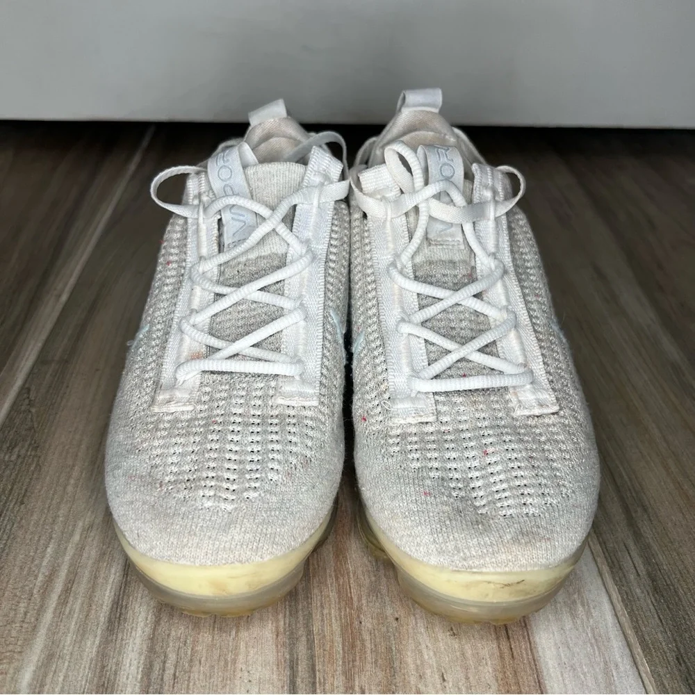 Nike Air Vapormax 2021 White Pure-Platinum Womens Sz 5.5 [DC4112-100]